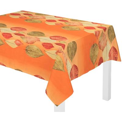 Tischdecke WIRTH "MAREK" Gr. 4, orange (terrakotta), B:130cm L:190cm, Polyester, Tischdecken Image