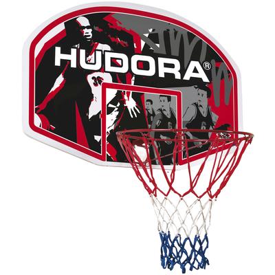 Basketballkorb HUDORA "Hudora In-/Outdoor" Ballsportkörbe rot (schwarz, weiß, rot) Kinder Spielbälle Wurfspiele