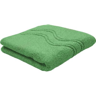 Handtuch ROSS "Cashmere feeling", blau (karibik), B:50cm L:100cm, Frottier, Obermaterial: 100% Baumwolle, Handtücher (Packung), mit Wellenbordüre Image