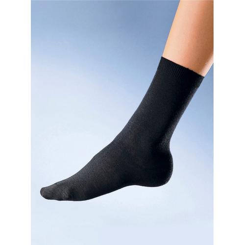 Socken ROGO Gr. 43-46, schwarz (schwarz, weit) Damen Socken