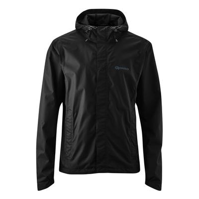 Fahrradjacke GONSO "Save Light", Herren, Gr. L, schwarz, 100% Polyester, Jacken, Herren Regenjacke wind- und wasserdicht, Radjacke mit Kapuze Image