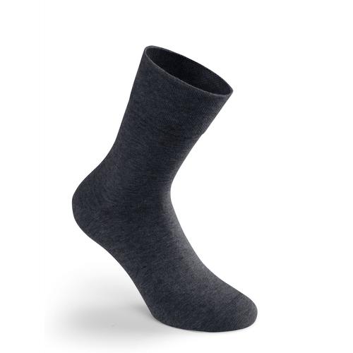 Socken ROGO Gr. 2/39, schwarz Damen Socken