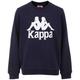 Sweater KAPPA Gr. 134/140, blau (dress blues) Kinder Sweatshirts