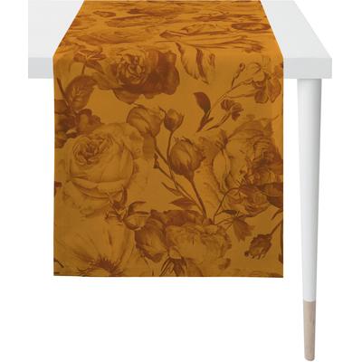 Tischläufer APELT "5255 HERBSTZEIT, Herbstdeko, Herbst", braun, B:48cm L:140cm, Baumwolle, Tischdecken, Digitaldruck Image