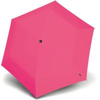 Taschenregenschirm KNIRPS U.200 Ultra Light Duo, Uni Neon Pink pink (uni neon pink) Regenschirme Taschenschirme