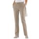 Leinenhose CLASSIC BASICS Gr. 44, Normalgrößen, grau (taupe) Damen Hosen Leinenhosen