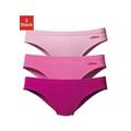 Bikinislip S.OLIVER Gr. 48/50 (XXL), 3 St., rosa (rosa, pink) Damen Unterhosen Bikini Slips