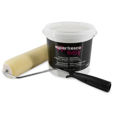 Tapetenkleber SUPERFRESCO EASY, weiß, Klebstoffe, Gebrauchsfertiger Tapetenkleber - 2.5L