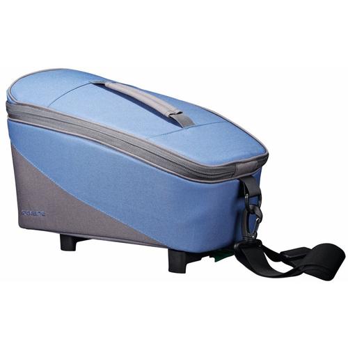 „Fahrradtasche RACKTIME „“TALIS““ Taschen Gr. B/H/T: 23 cm x 18 cm x 37 cm, blau (blau, grau) Fahrradtaschen“