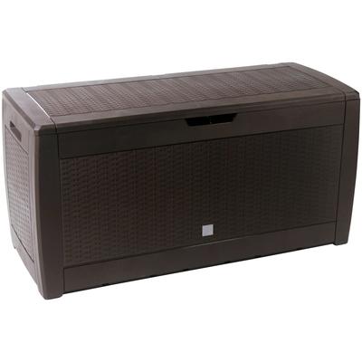 Aufbewahrungsbox PROSPERPLAST "Rato, TOPSELLER", braun, B:119cm H:60cm T:48cm, Aufbewahrungsboxen, 310 l Fassungsvermöge