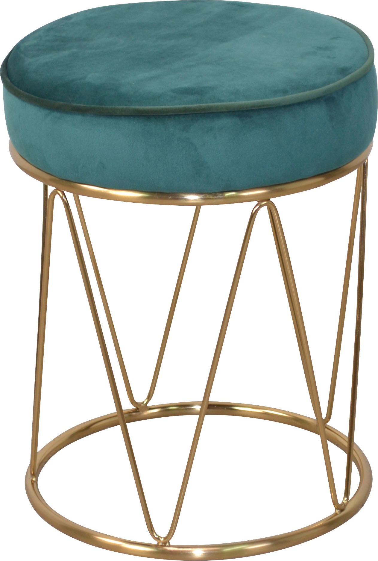 Sitzhocker INOSIGN "Liano", grün, H:45cm, Hocker, Sitzhocker Image