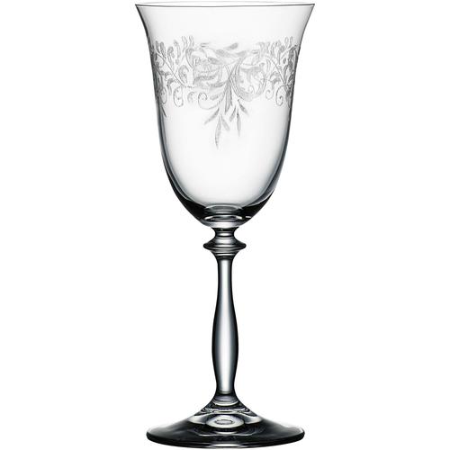 „Weinglas BOHEMIA SELECTION „“ROMANCE““ Trinkgefäße Gr. x, 350 ml, 6 tlg., farblos (transparent) Weingläser und Dekanter 6-teilig“