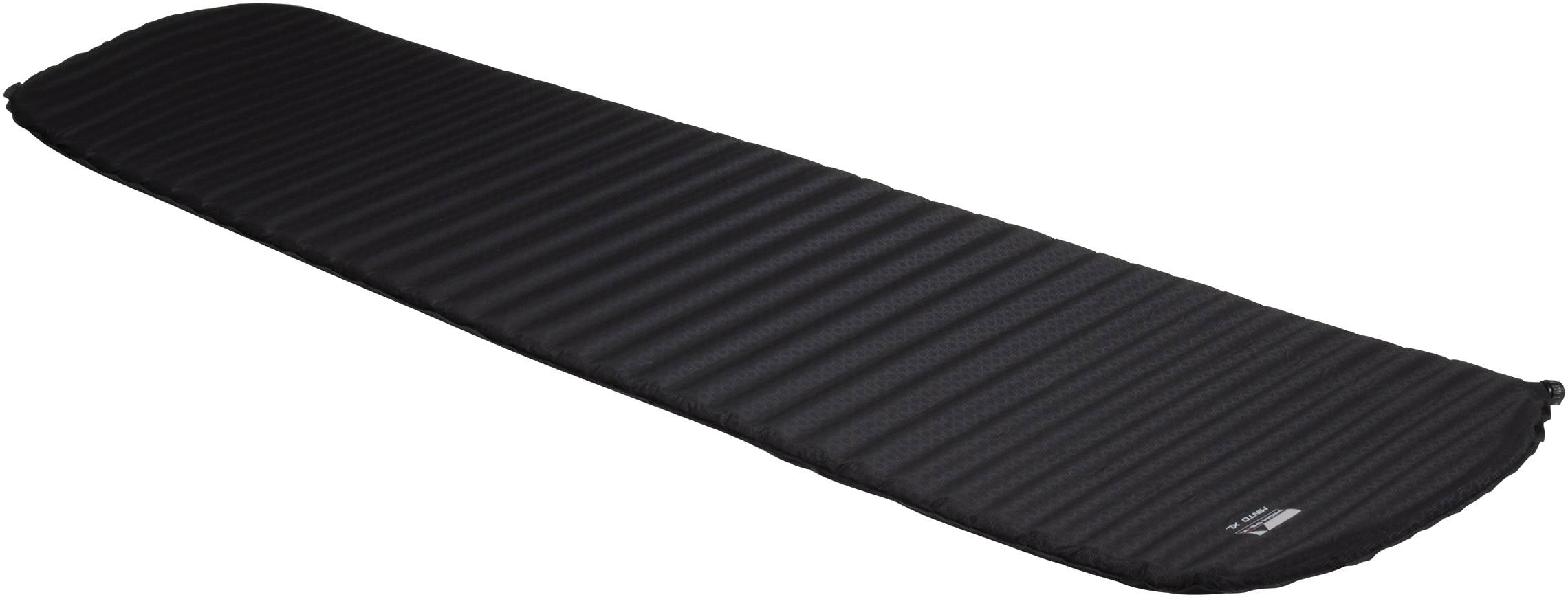 Thermomatte HIGH PEAK "selbstaufblasbare Matte Minto" Gr. M, schwarz, Isomatten, B/H/L: 50cm x 3cm x 180cm, Polyester, B:50cm H:3cm L:180cm