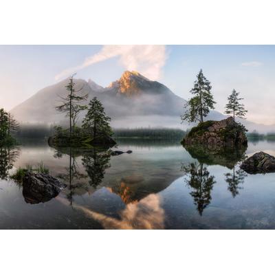 Fototapete PAPERMOON "Photo-Art DANIEL GASTAGER, NATURERWACHUNG", bunt, B:4,00m L:2,60m, Vlies, Tapeten Image