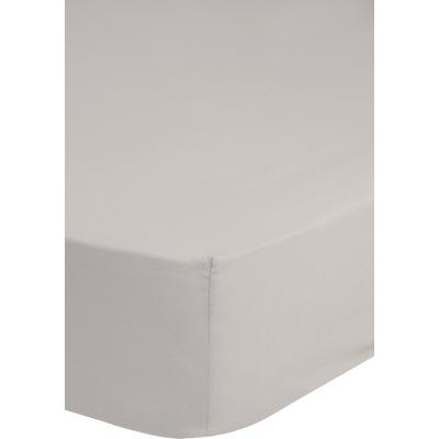 Spannbettlaken HIP "Hip in Gr. 90x200, 140x200 oder 180x200 cm", beige (sand), B:180cm L:200cm, Satin, Obermaterial: 100% Baumwolle, Laken, 100% Baumwolle, Mako-Satin, Rundumgummi, bis 25 cm Höhe Image