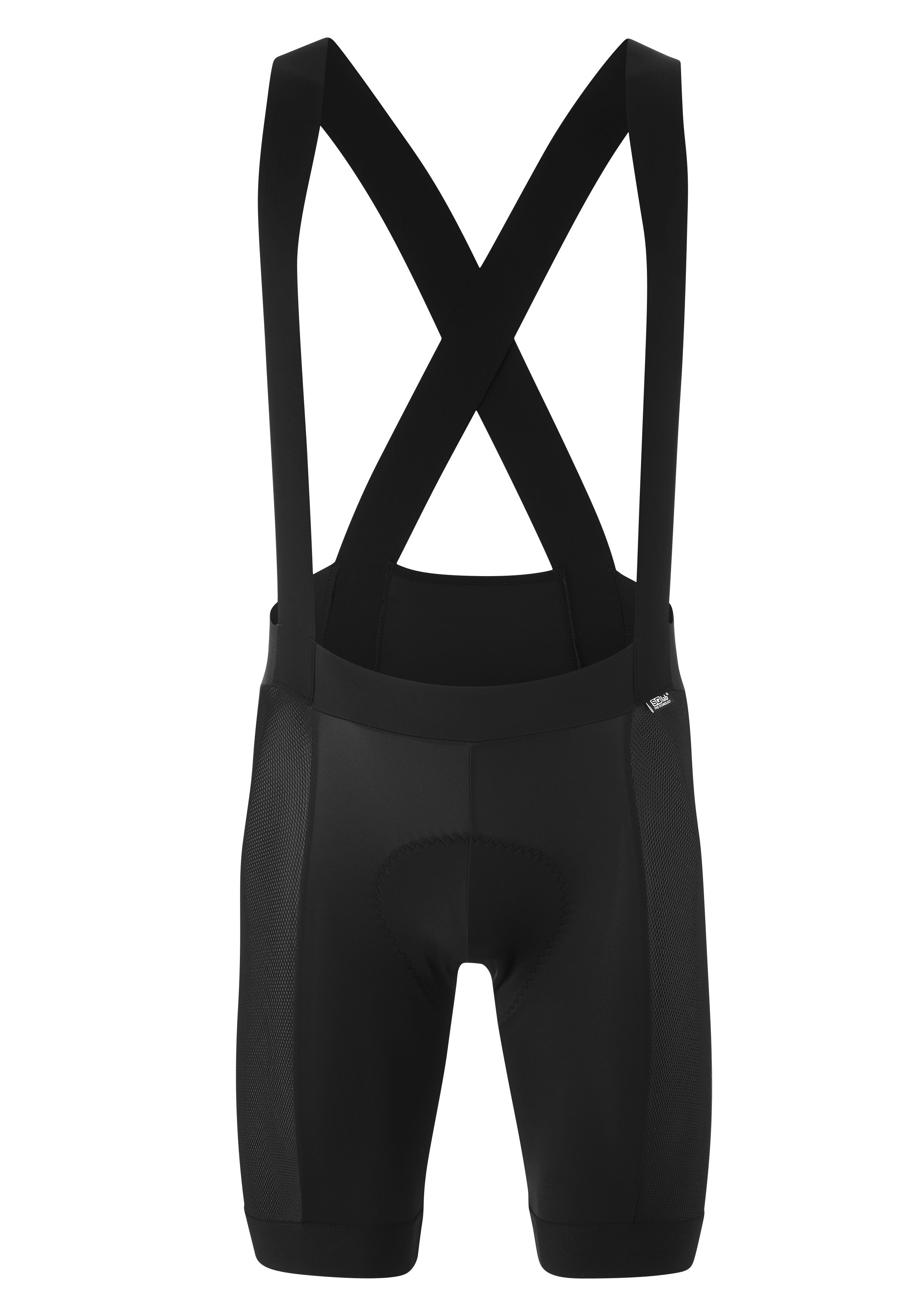 Fahrradhose GONSO "SQlab-U M", Herren, Gr. XL, Normalgrößen, schwarz, 80% Polyester, 20% Elastan, Hosen, Herren Fahrradunterhose mit Träger, Radhose mit Sitzpolster Image