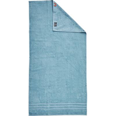 Duschtuch DONE. "Daily Uni", blau (deep ocean), B:70cm L:140cm, Walkfrottier, Obermaterial: 100% Baumwolle, Handtücher (Packung), Uni Farben, saugfähiges Walkfrottier Image