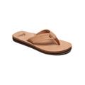Sandale QUIKSILVER "Erreka" Gr. 7(40), beige (tan, solid) Schuhe Zehentrenner