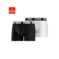 Boxer PUMA Gr. S, 2 St., schwarz-weiß (schwarz, weiß) Herren Unterhosen Puma