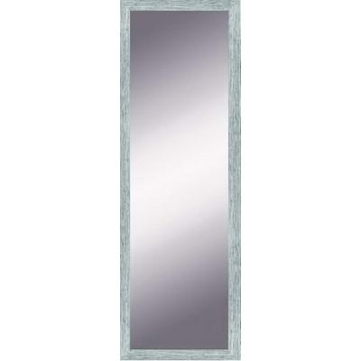 Dekospiegel LENFRA "Ilvy", bunt (silber, weiß), B:49cm H:139cm T:1,9cm, EPS-Kunststoff, Spiegel, Wandspiegel Image