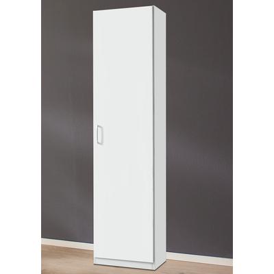 Kleiderschrank PRIESS "Bilbao", weiß, B:48cm H:193cm T:54cm, Holzwerkstoff, Schränke, Drehtürenschrank Kleiderschrank, Türanschlag links oder rechts Image