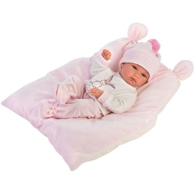 Babypuppe LLORENS "Bimba rosa, 35 cm" Puppen rosa (babyrosa/weiß) Kinder Made in Europe