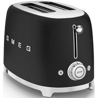 SMEG Toaster TSF01BLMEU, schwarz, B:33cm H:20cm T:30cm, Toaster