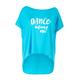Oversize-Shirt WINSHAPE "MCT017" Gr. XS, blau (sky blue) Damen Shirts Yogashirt Yogawear kurzarm Ultra leicht
