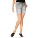 Jeansshorts LINEA TESINI BY HEINE Gr. 36, Normalgrößen, grau (grey denim) Damen Jeans 5-Pocket-Jeans Shorts Bermudajeans
