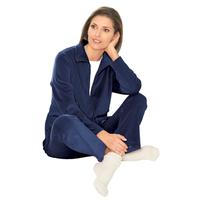 Hausanzug COMTESSA Gr. 22/23, blau (nachtblau) Damen Homewear-Sets Hausanzüge