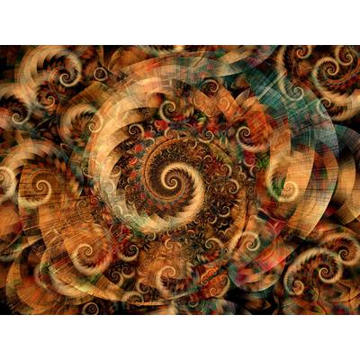 Fototapete PAPERMOON "Abstrakt", bunt, B:5,00m L:2,80m, Vlies, Tapeten Image