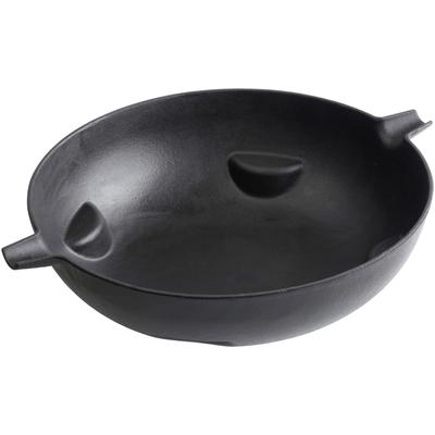 Wok TEPRO Pfannen Gr. Ø 35,3cm + Höhe 10cm, schwarz 35,3 cm Durchmesser