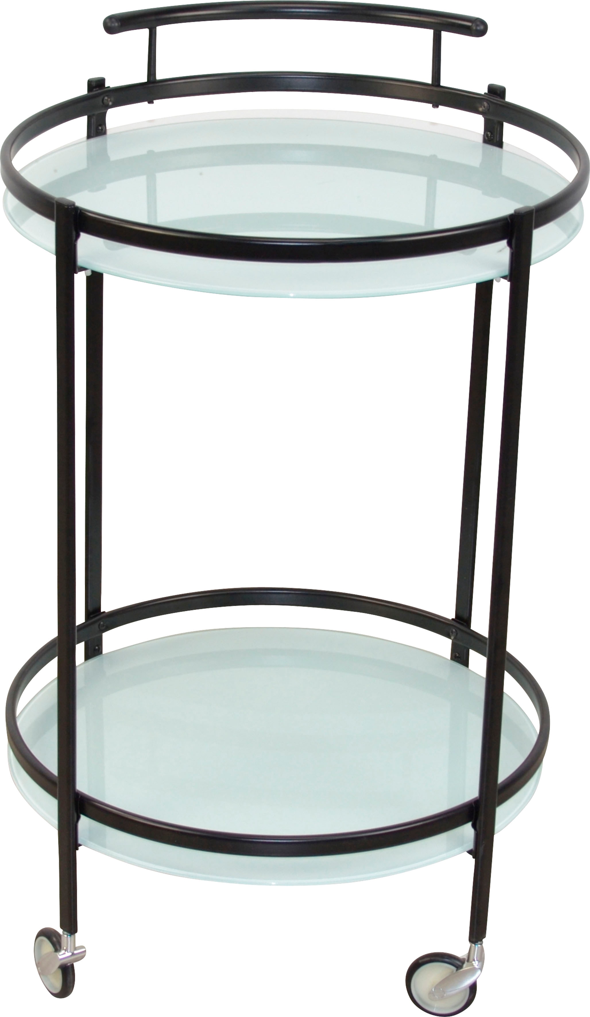 Bartisch INOSIGN, schwarz (schwarz, schwarz, milchglas, 82), B:52cm H:82cm T:52cm, Tische