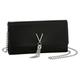 Clutch VALENTINO BAGS "Divina" Gr. B/H/T: 27 cm x 12 cm x 5 cm, schwarz Damen Taschen Handtaschen