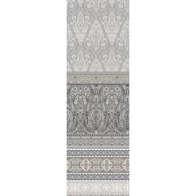 Plaid FLEURESSE "Plaid" Wohndecken Gr. B/L: 180 cm x 270 cm, grau (grau, weiß) Baumwolldecken