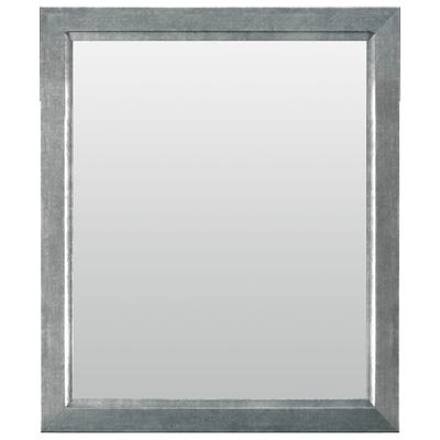 Dekospiegel LENFRA "Karen", grau (silber, jaipur), B:57cm H:77cm T:2,2cm, MDF, Spiegel, Wandspiegel Image