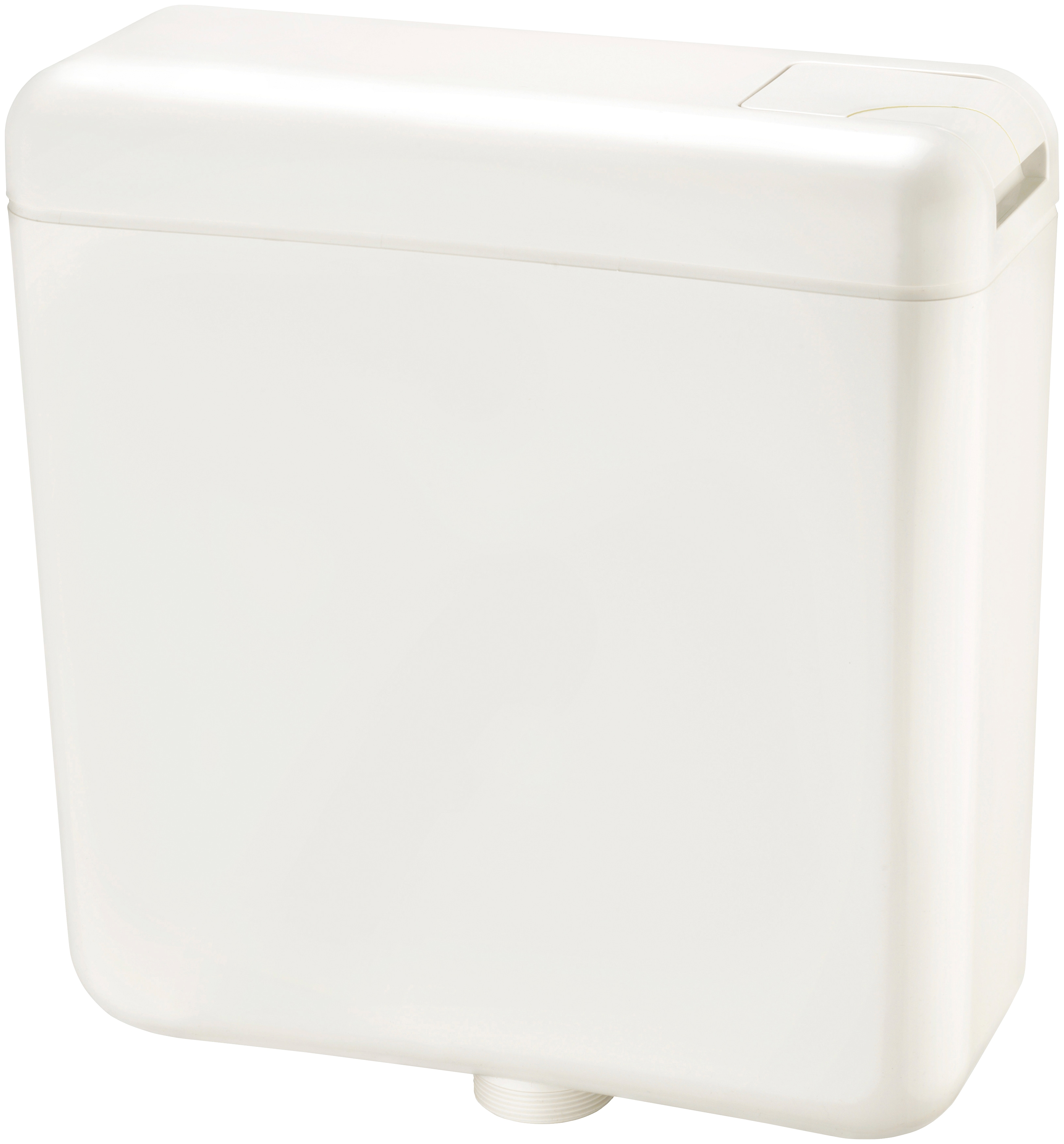 Spülkasten CORNAT "TRITON", weiß, B:40cm T:14cm, Kunststoff, Spülkästen, 2-Mengen-Spülung