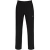 Jerseyhose TRIGEMA "TRIGEMA Freizeithose mit elastischer Kordel", Damen, Gr. XL, US-Größen, schwarz, 74% Nylon, 26% Elastan, casual, Hosen