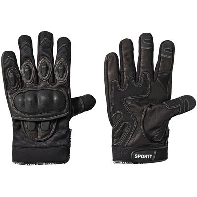 Motorradhandschuhe NERVE "Sporty" Gr. M, schwarz, Handschuhe, M, mit Weitenverstellung