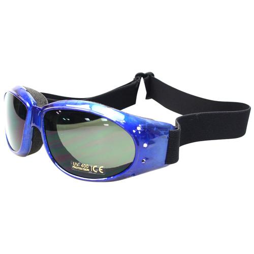 „Motorradbrille PROANTI „“Modell Heezy 460-UP““ Sportbrillen blau Motorradhelme UV Schutz 400″