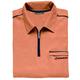 Poloshirt "Kurzarm-Poloshirt" Gr. 60/62, orange (terrakotta) Herren Shirts Kurzarm