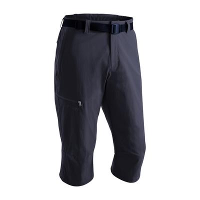 Caprihose MAIER SPORTS "Jennisei", Herren, Gr. 56, Normalgrößen, blau (dunkelblau), 90% Polyamid, 10% Elasthan, Hosen, Funktionscapri aus atmungsaktivem, elastischem Material Image