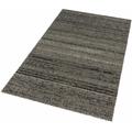 Teppich ASTRA "Samoa Melange" Teppiche Gr. B/L: 160 cm x 230 cm, 20 mm, 1 St., grau (anthrazit) Esszimmerteppiche Kurzflor, Wohnzimmer