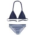 Triangel-Bikini BUFFALO Gr. 146/152, N-Gr, blau (marine) Kinder Bikini-Sets Bikinis