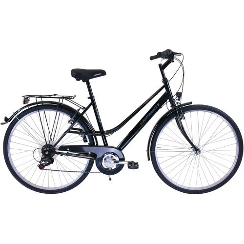 Trekkingrad PERFORMANCE Fahrräder Gr. 50 cm, 28 Zoll (71,12 cm), schwarz Trekkingräder für Damen und Herren, Kettenschaltung