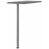 Tresentisch WIHO KÜCHEN "Flexi", grau (granit grau), B:115cm H:110cm T:45cm, Tische