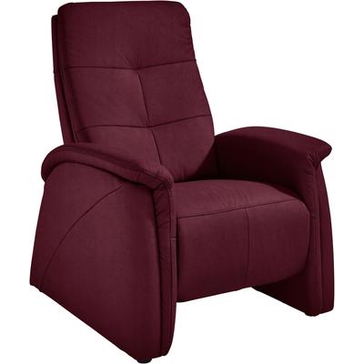 Sessel EXXPO - SOFA FASHION "Tivoli, Hochlehnsessel, Relaxsessel, Kinosessel, bequem", rot (bordeaux), B:87cm H:109cm T:152cm, Softlux-Kunstleder, NaturLeder, Luxus-Microfaser, u00bbAqua Cleanu00ab (50% Polyester, 35% Polyacryl, 15% Polyamid),... Image