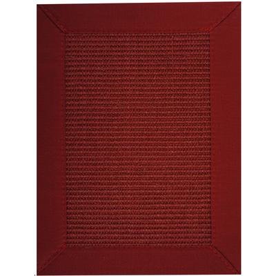 Sisalteppich ASTRA "Manaus" Gr. 7, rot (rubinrot), B:200cm H:6mm L:290cm, Sisal, Teppiche, echtes Sisalprodukt, Wohnzimmer Image