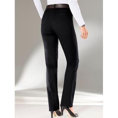 5-Pocket-Jeans CASUAL LOOKS, Damen, Gr. 22, Kurzgrößen, schwarz, 98% Baumwolle, 2% Elasthan, unifarben, lang, Jeans Image