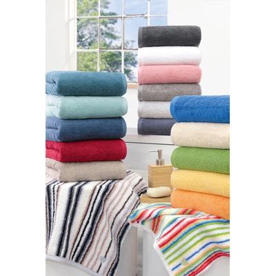 Duschtuch ROSS "Vita", rosa (altrosa), B:70cm L:140cm, Frottier, Obermaterial: 100% Baumwolle, Handtücher (Packung), Bestickung ROSS-Emblem Image